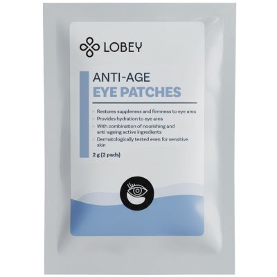 LOBEY® Classic Anti-age hydrogelové polštářky pod oči 1 pár – Zboží Dáma