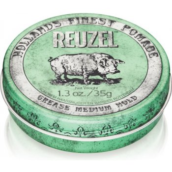 Reuzel pomáda na vlasy Green Grease Medium Hold Piglet 35 g