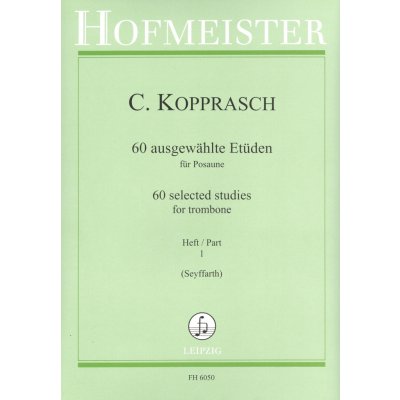 Kopprasch 60 Selected Studies 1 1 34 / trombon pozoun – Hledejceny.cz