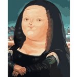 Malování podle čísel Fat Mona Lisa – Zboží Mobilmania