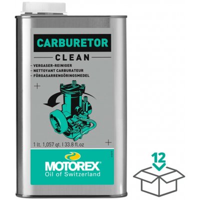MOTOREX CARBURETOR CLEAN FLUID 1 l – Hledejceny.cz