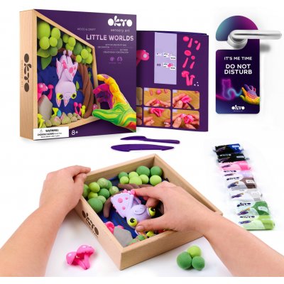 OKTO Modelování Malý svět v rámečku motiv "Netopýr" 21x21 cm – Hledejceny.cz