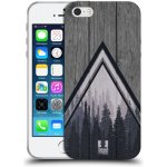 Pouzdro Head Case Apple iPhone 5, 5S, SE Dřevo a temný les – Zboží Mobilmania