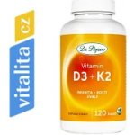 Dr. Popov Vitamin D3 + K2, 120 kapslí – Hledejceny.cz