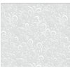Gekkofix Samolepící fólie Ornamenty šedé šíře 45 cm