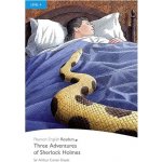 Penguin Readers 4 Three Advantures of Sherlock Holmes Book + MP3 – Sleviste.cz