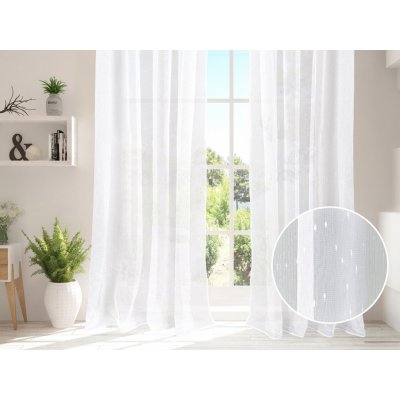 Žakárová záclona - motiv deště - vzor 163 – Zboží Mobilmania