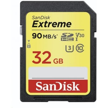 SanDisk Extreme SDHC Video 32 GB V30 SDSDXVE-032G-GNCIN