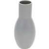 Váza Keramická váza Belly, 9 x 21 x 9 cm, šedá