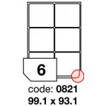 Rayfilm R0100.0821A samolepící 99,1x93,1mm bílé 100 listů – Zboží Dáma