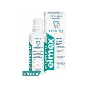 Elmex Úsní voda Sensitive Plus pro citlivé zuby 400 ml