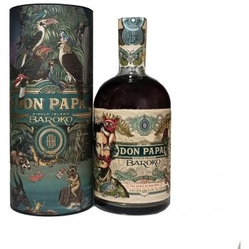 Don Papa Baroko Secrets of Sugarlandia 40% 0,7 l (tuba)