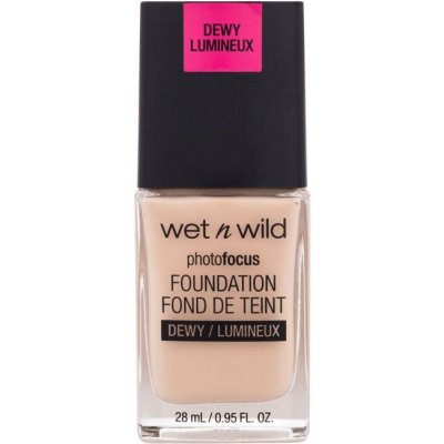 Wet n Wild Photo Focus Dewy vysoce krycí rozjasňující make-up Nude Ivory 28 ml