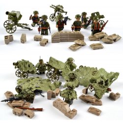 Figurky / Minifigurky WW2 vojáci 2. světová válka německé komando maskované  LEGO kompatibilní sada 9ks - Nejlepší Ceny.cz
