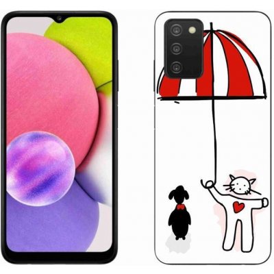 Pouzdro mmCase gelové Samsung Galaxy A03s - pejsek a kočička – Zbozi.Blesk.cz