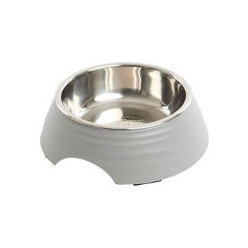 Kruuse Jorgen A/S Miska melamin Frosted Ripple Bowl šedá 160 ml