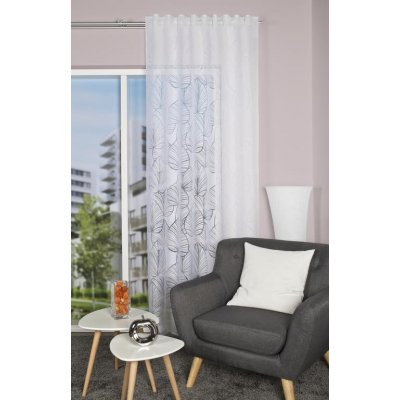 HOME WOHNIDEEN hotová záclona 85817 Venda 0105 bila 245x140 cm (v x s) – Hledejceny.cz