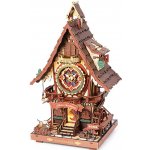 ROBOTIME Rokr 3D dřevěné puzzle Kukačkové hodiny (Wood) 435 ks – Hledejceny.cz
