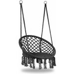 MultiGarden Závěsná zahradní houpačka Boho šedá ESO-SW092-7-4 – Zboží Dáma