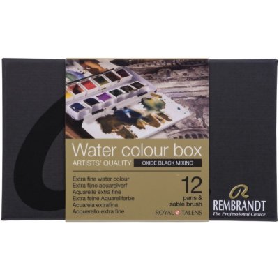 Rembrandt profesionální akvarelové barvy 12 pánviček – Zboží Dáma