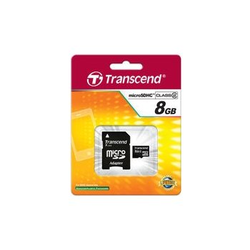 Transcend microSDHC 8 GB Class 4 TS8GUSDHC4