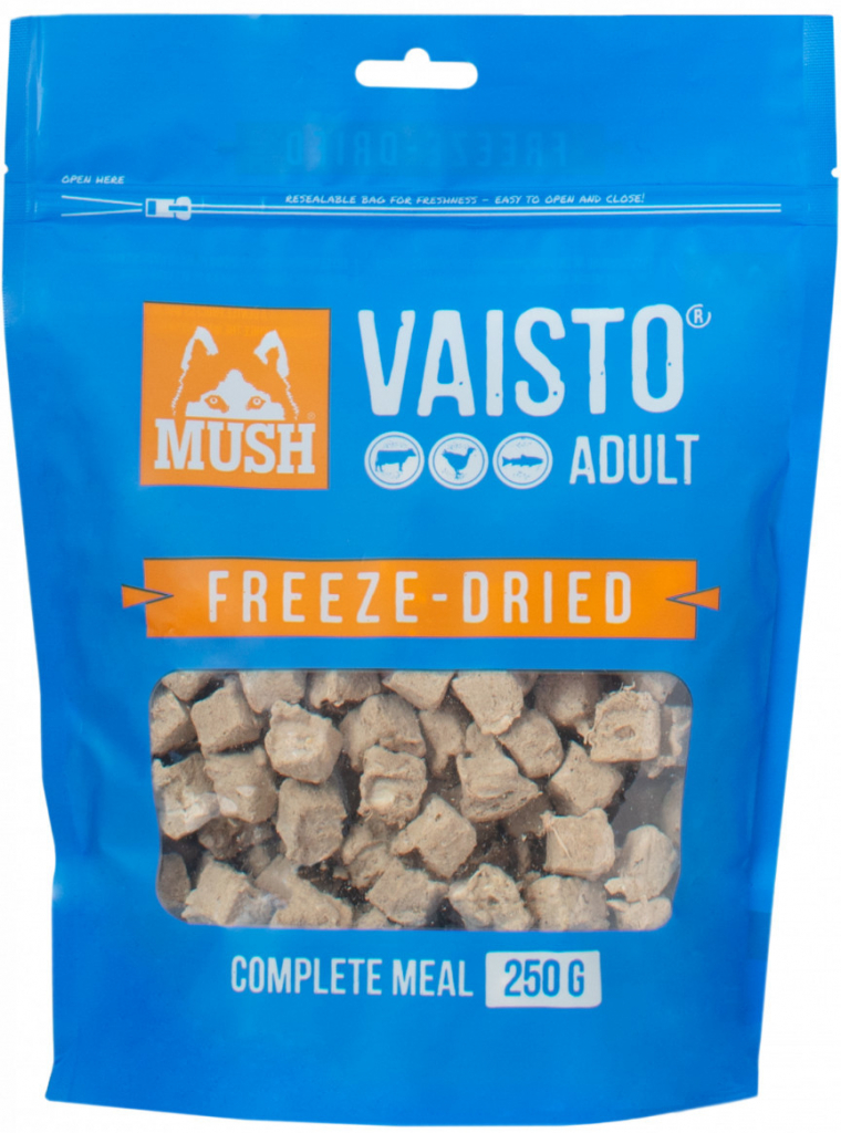 Mush Vaisto Blue mrazem sušené kompletní BARF 250 g