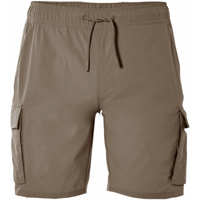 Livergy pánské cargo kraťasy hnědá – Sleviste.cz