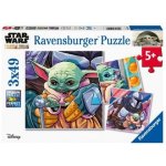RAVENSBURGER Star Wars: Mandalorian 3x49 dílků – Zboží Dáma