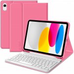 Tech-Protect Pouzdro s klávesnicí pro iPad 11 (2025) / iPad 10.9 (2022) - Tech-Protect, SmartCase Magenta – Zboží Živě