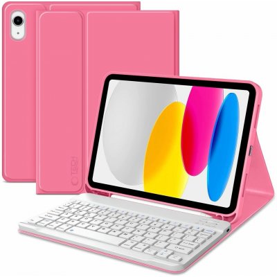 Tech-Protect Pouzdro s klávesnicí pro iPad 11 (2025) / iPad 10.9 (2022) - Tech-Protect, SmartCase Magenta – Zboží Živě