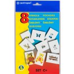 Centropen Šablony k foukacím fixům SET C+ mix motivů – Zboží Mobilmania