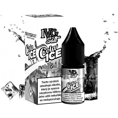 IVG E-Liquids Salt Cola Ice 10 ml 10 mg – Zbozi.Blesk.cz