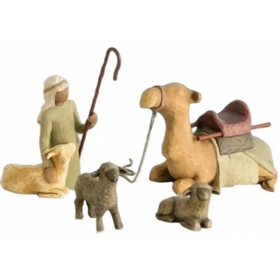 Amparo Miranda® Vánoční Betlém Pastýř 4 figurky – Zboží Mobilmania