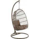 J-line Egga Hnědé závěsné křeslo – Zbozi.Blesk.cz