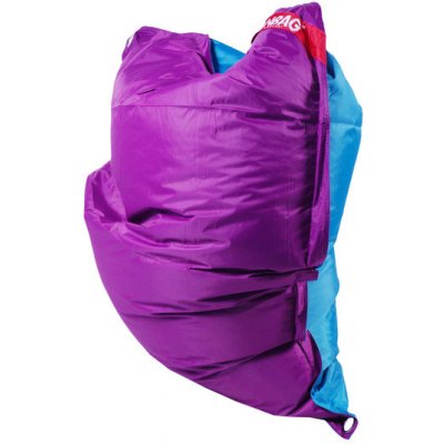 BeanBag 189x140 duo purple turquoise – Hledejceny.cz