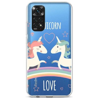 Pouzdro TopQ Xiaomi Redmi Note 11 silikon Unicorn Love – Zboží Mobilmania