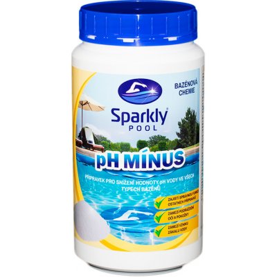 Sparkly POOL pH MÍNUS 1,5 kg – Zboží Mobilmania