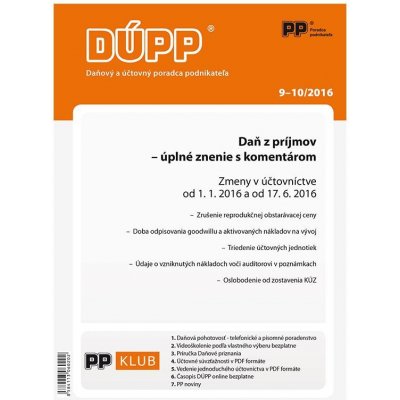 DÚPP 9,10/2016 - Poradca podnikateľa – Zboží Mobilmania