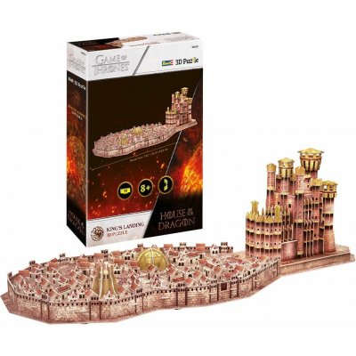 REVELL 3D puzzle House of the Dragon: King's Landing 262 ks – Hledejceny.cz