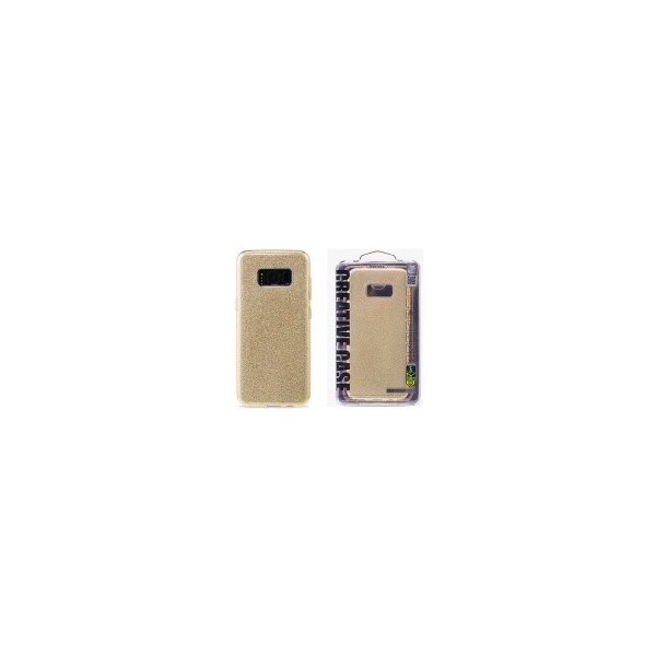 Pouzdro a kryt na mobilní telefon Pouzdro REMAX Etui Glitter Samsung G955 Galaxy S8 Plus zlatá 46705