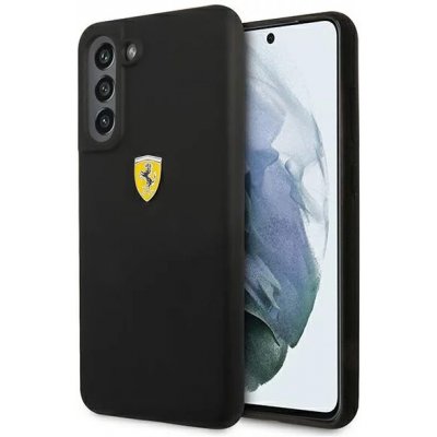 Pouzdro Ferrari Hardcase S21 FE G990 Silicone černé