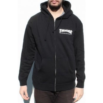 Thrasher Magazine Zip Hoody černá