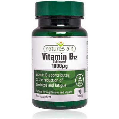 Natures aid Vitamín B12 1000 µg 90 tablet