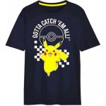 Tričko Pokémon Pikachu tmavě modrá – Zbozi.Blesk.cz