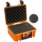 B&W Outdoor Case 3000 kufr s pěnou oranžový – Sleviste.cz