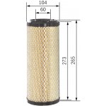 Vzduchový filtr BOSCH F 026 400 319 (F026400319) – Hledejceny.cz