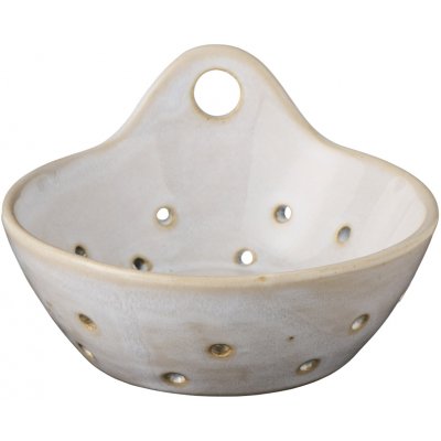 Ib Laursen Keramické sítko Mini, krémová barva, keramika – Zboží Dáma