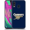 Pouzdro a kryt na mobilní telefon Samsung Pouzdro Head Case Samsung Galaxy A40 Arsenal FC Gunners