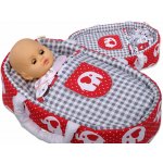 BOBO nosítko pro panenky do 45 cm + povlečení s aplikací – Hledejceny.cz