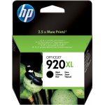 HP 920XL originální inkoustová kazeta černá CD975AE – Sleviste.cz